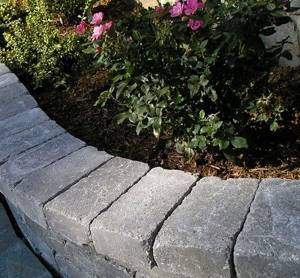 Brick garden borders