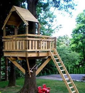 tree house staircase