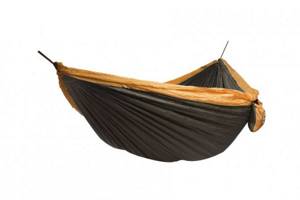 Double brown hanging hammock MILLI Voyager, Brazil