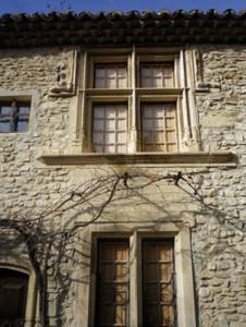 Facade of a house in Provence style photo. Projects of houses in the French style. Architecture of Provence. Chateau style in architecture. House in Provence style photo. Half-timbered building Provence style 