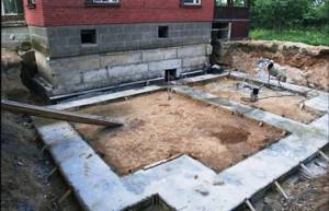 Foundation for extension