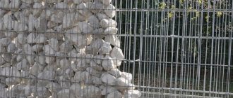 Do-it-yourself gabions from scrap materials: step-by-step instructions