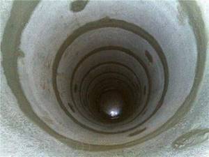 sealing a septic tank from rings