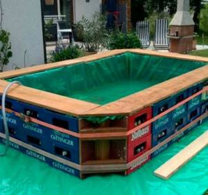 What and how can you make a pool at your dacha with your own hands?