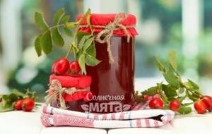 You can make jam from rose hips