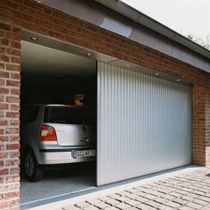 Manufacturing of metal garage doors
