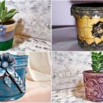 How to beautifully decorate a flower pot