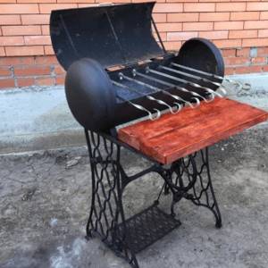 How to properly make a grill from a gas cylinder?