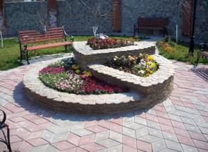 How to make a flowerbed out of brick with your own hands: the simplest and most popular methods
