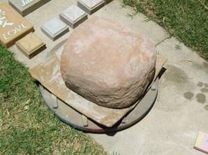 How to make a huge false boulder for a summer cottage or garden
