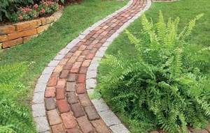 brick path