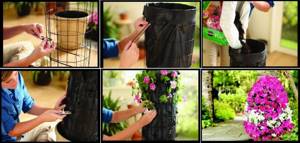Landscape design: Flowers and flower beds: Do-it-yourself vertical flower beds - a magnificent decoration for a summer house