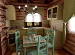 Small kitchen in the country