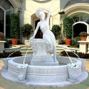 Мраморный фонтан - статуя