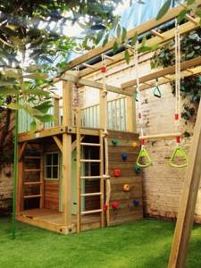 small playground for children ready-made design