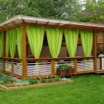 Selecting a place to install a gazebo