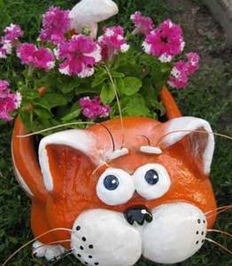 DIY plaster crafts for the garden: MK with photos and videos