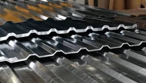 corrugated sheeting for barbecue roof
