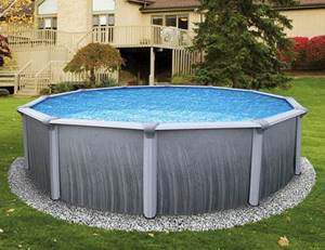 Prefabricated frame pools