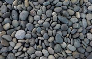 Gray pebbles