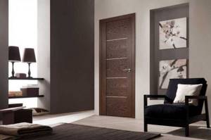 light doors in apartment style