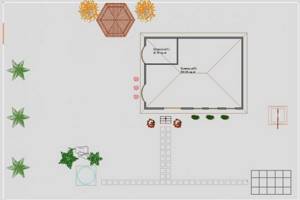 View of the plan in 2D FloorPlan 3D