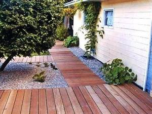 Types and types of wooden paths