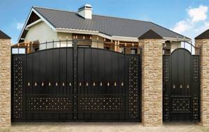 Choosing gates for the cottage and garage. What to consider? 