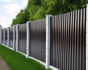 corrugated fence ideas